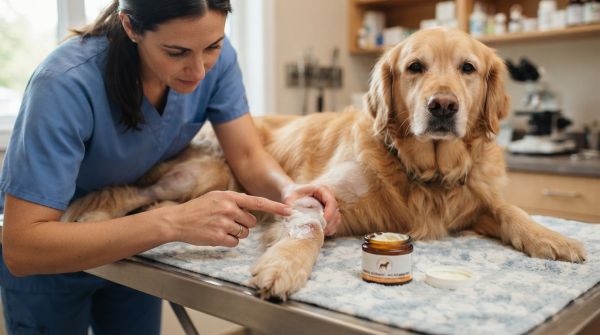 Pommade anti inflammatoire pour chien : soulager les irritations
