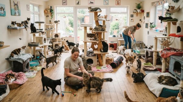 Reportage : Une journée dans un centre de secours pour chats abandonnés