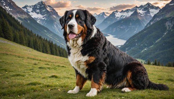 Le bouvier bernois : un géant au cœur tendre et protecteur